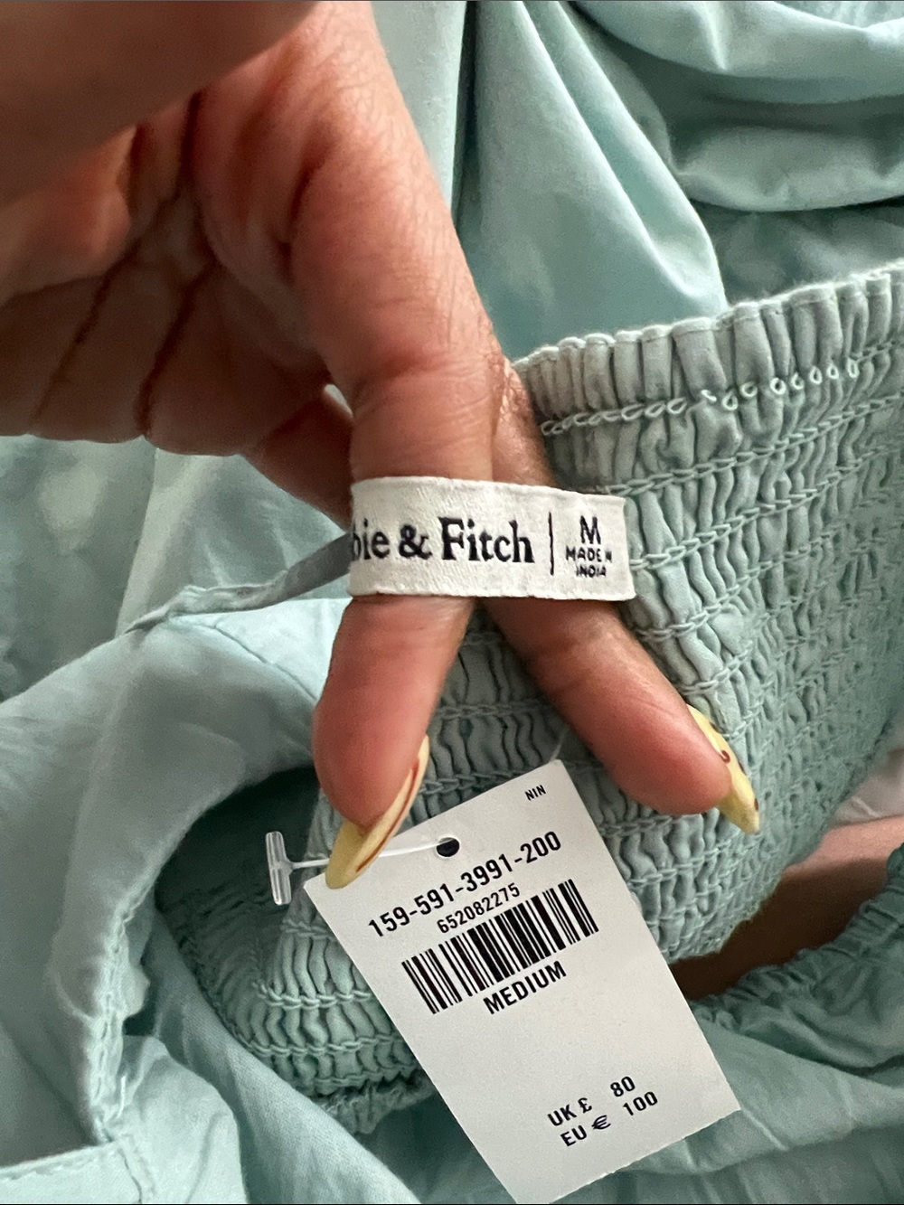 Abercrombie & Fitch Spaghetti-Strap Maxi Dress - Picture 7 of 9